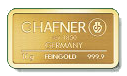 10g Goldbarren C.Hafner 999,9 Feingold