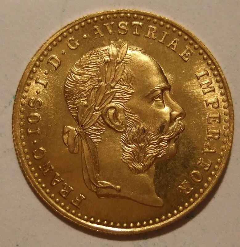 Dukaten Goldmünze, 3,44 g: 1 Dukat Franz Joseph I. (1915)