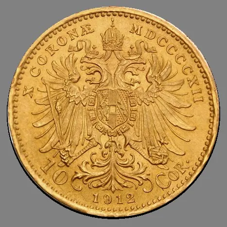 Kronen Goldmünze, 3,05 g: 10 Kronen Österreich