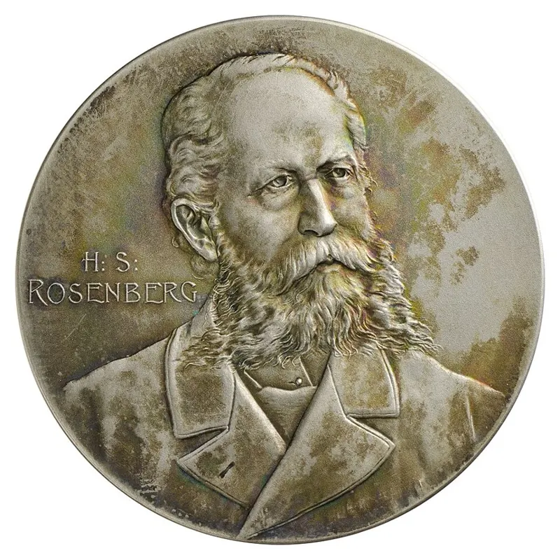 Medaillen Silber Silbermünze, 1 oz: historische Silbermedaille (1901)