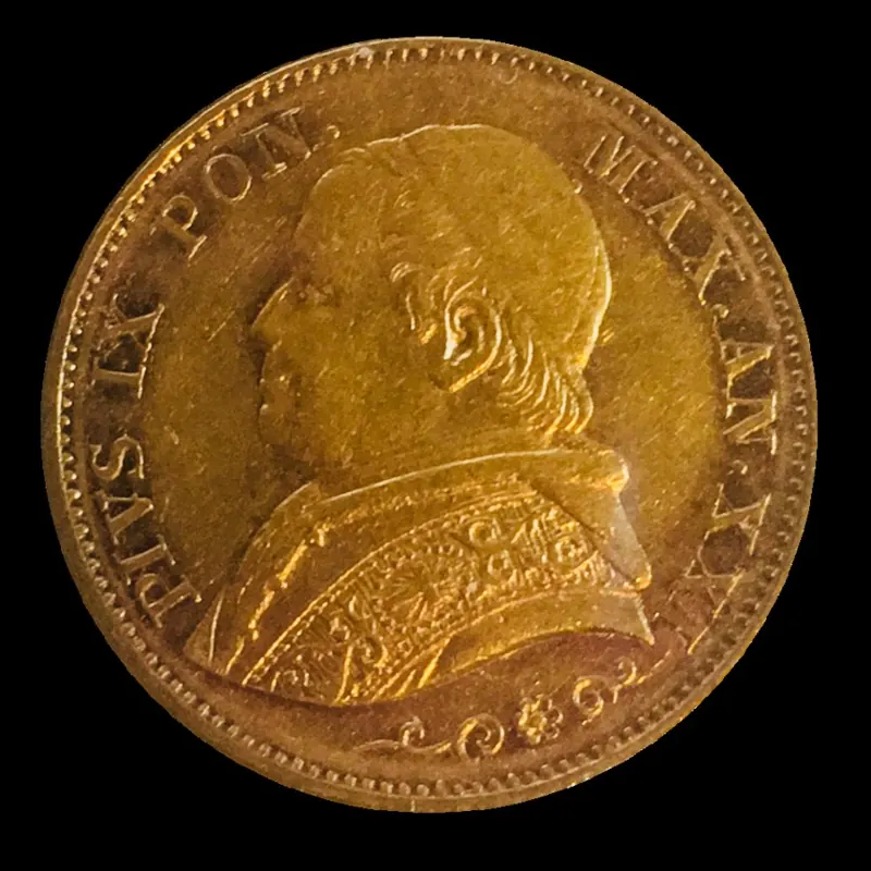20 Lire Vatikan Goldmünze, 20 Lire