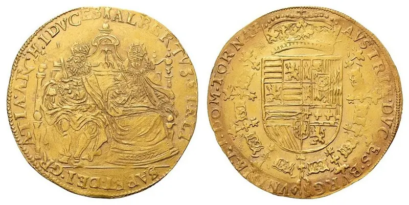 Souverain Belgien Goldmünze, Souverain
