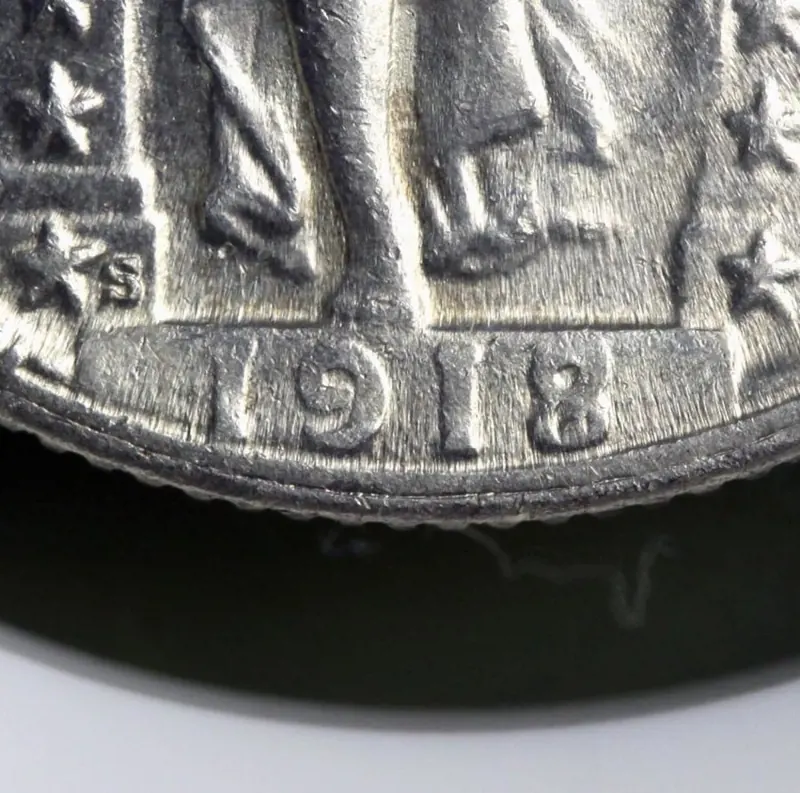 Standing Liberty Quarter Silbermünze, 1/4 Dollar