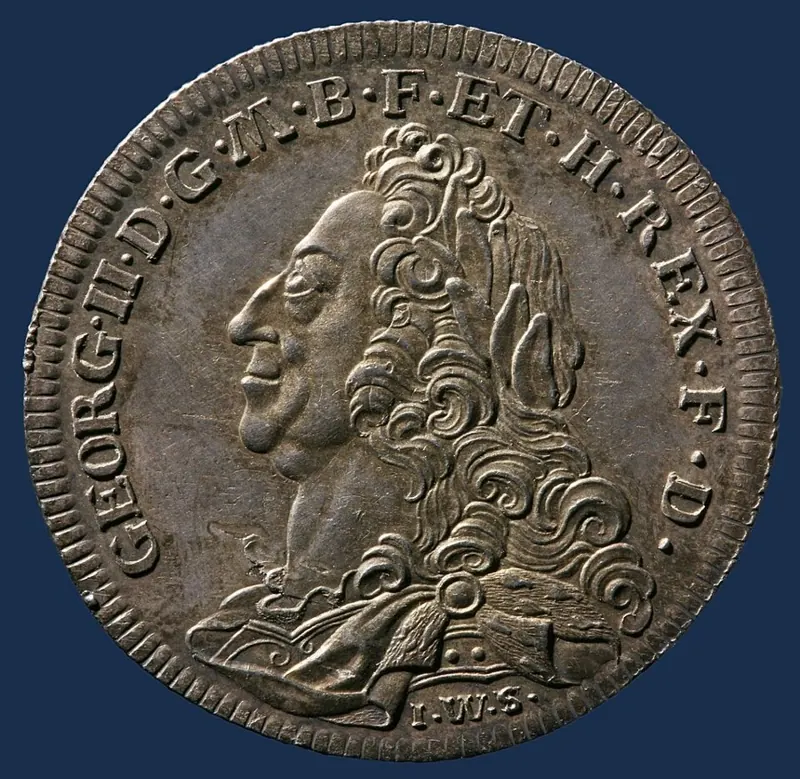 Thaler Sachsen Silbermünze, 1 Taler