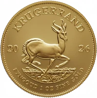 Krügerrand Goldmünze mit Springbock-Motiv, Ankauf in Bremen